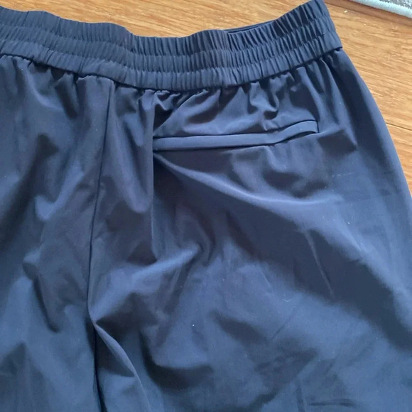 Athleta black wide leg nylon pants - size 16 - elastic back - great condition - Picture 8 of 8